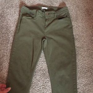 Calvin Klein green pants size 4